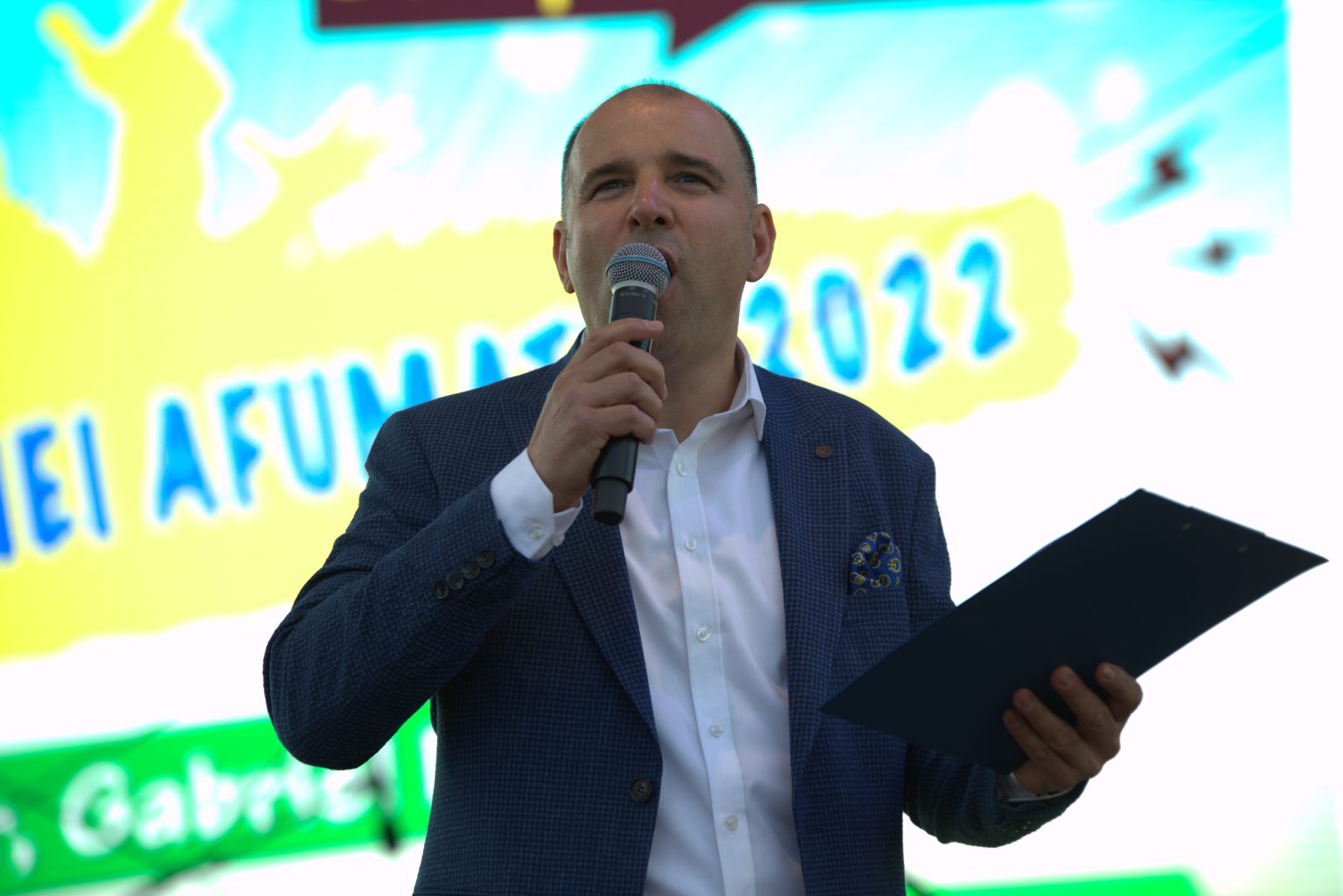 Primarul Gabriel Dumănică - Zilele Comunei Afumați 2022