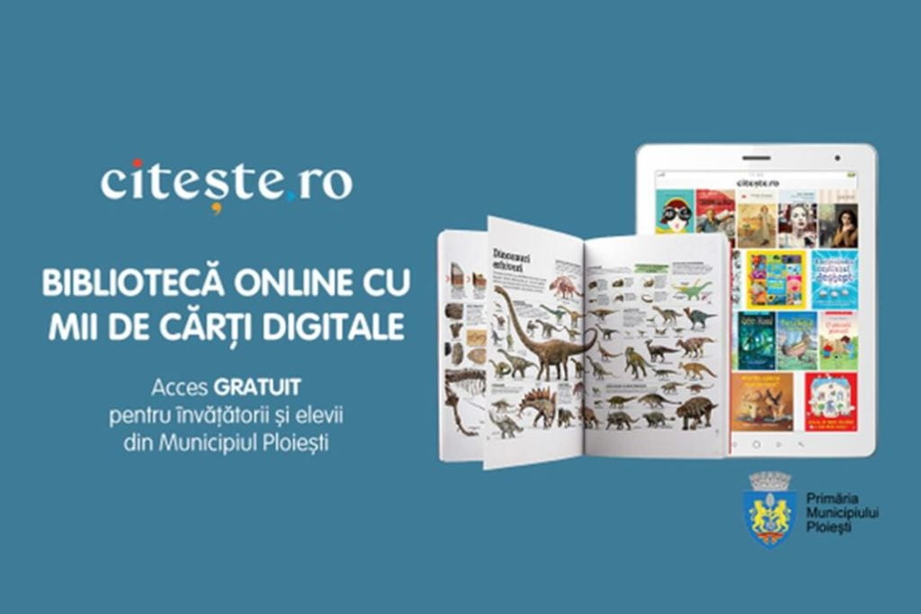 Bibliotecă şcolară digitală cu acces gratuit pentru elevii şi profesorii din Ploieşti Bibliotecă şcolară digitală cu acces gratuit pentru elevii şi profesorii din Ploieşti Sursă foto: Primăria Ploieşti