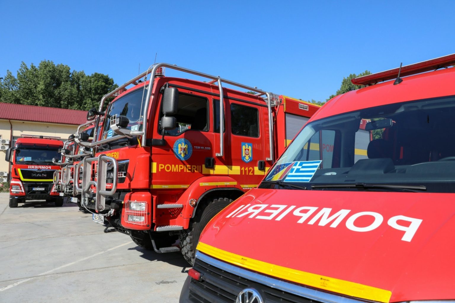 FB/ Incendiu puternic la un abator din localitatea Valea Dragului din Giurgiu