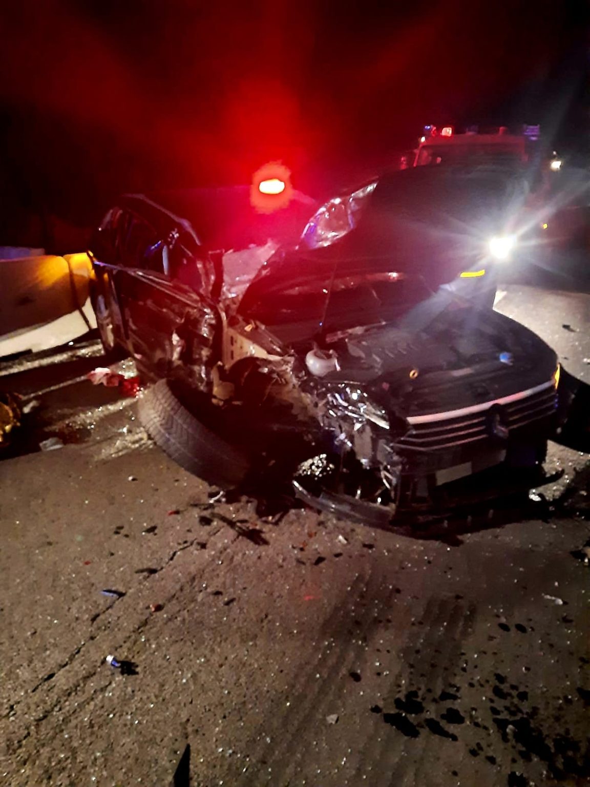 Accident teribil, pe DN 5 Foto. ISU Giurgiu