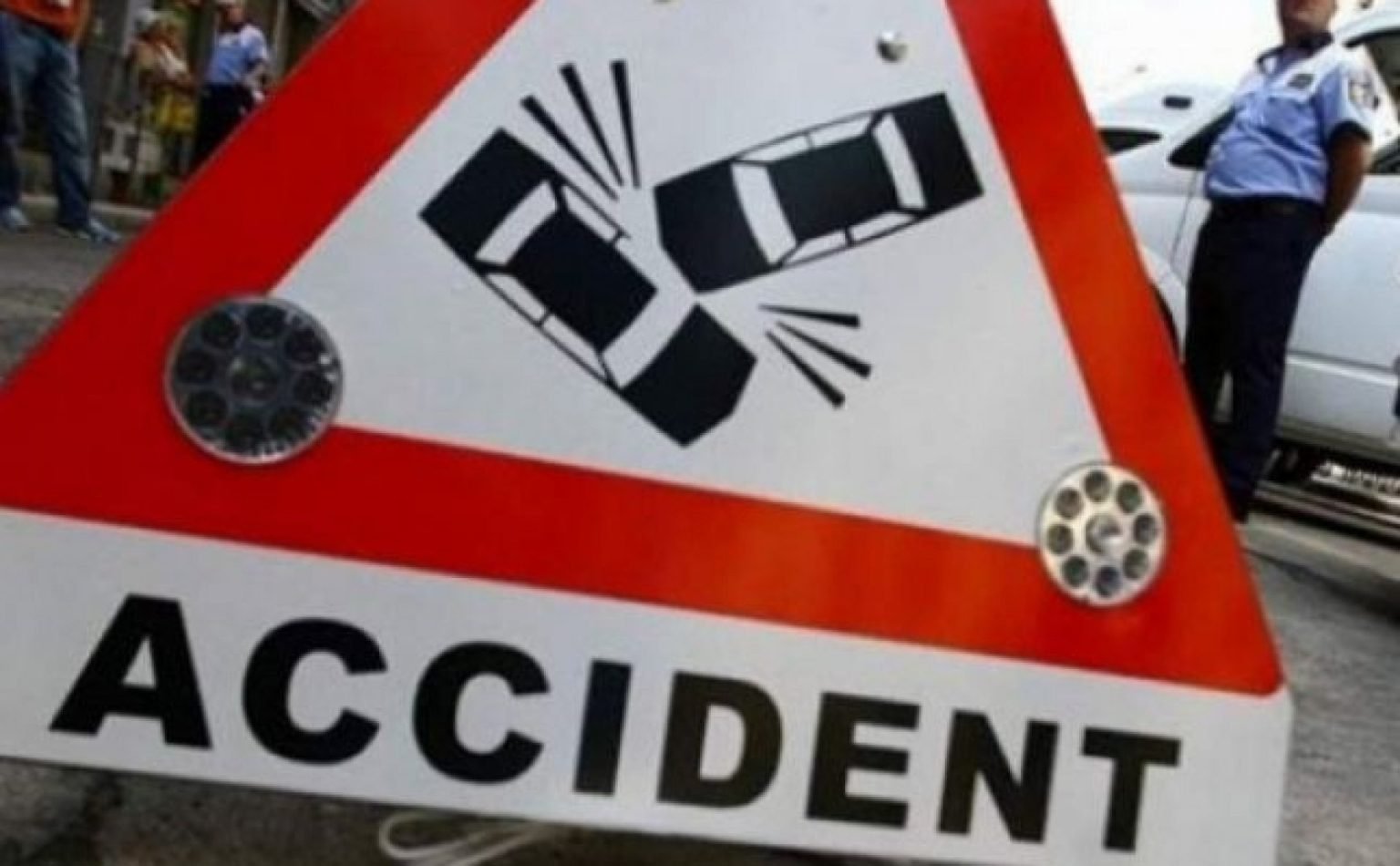 Accident cu trei maşini, pe A2 Foto: Canal 3