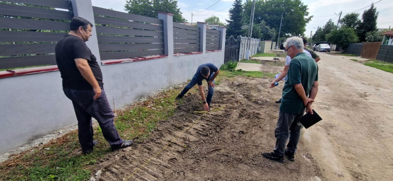 Lucrări de modernizare a străzilor din Ciorogârla Foto: Primăria Ciorogârla