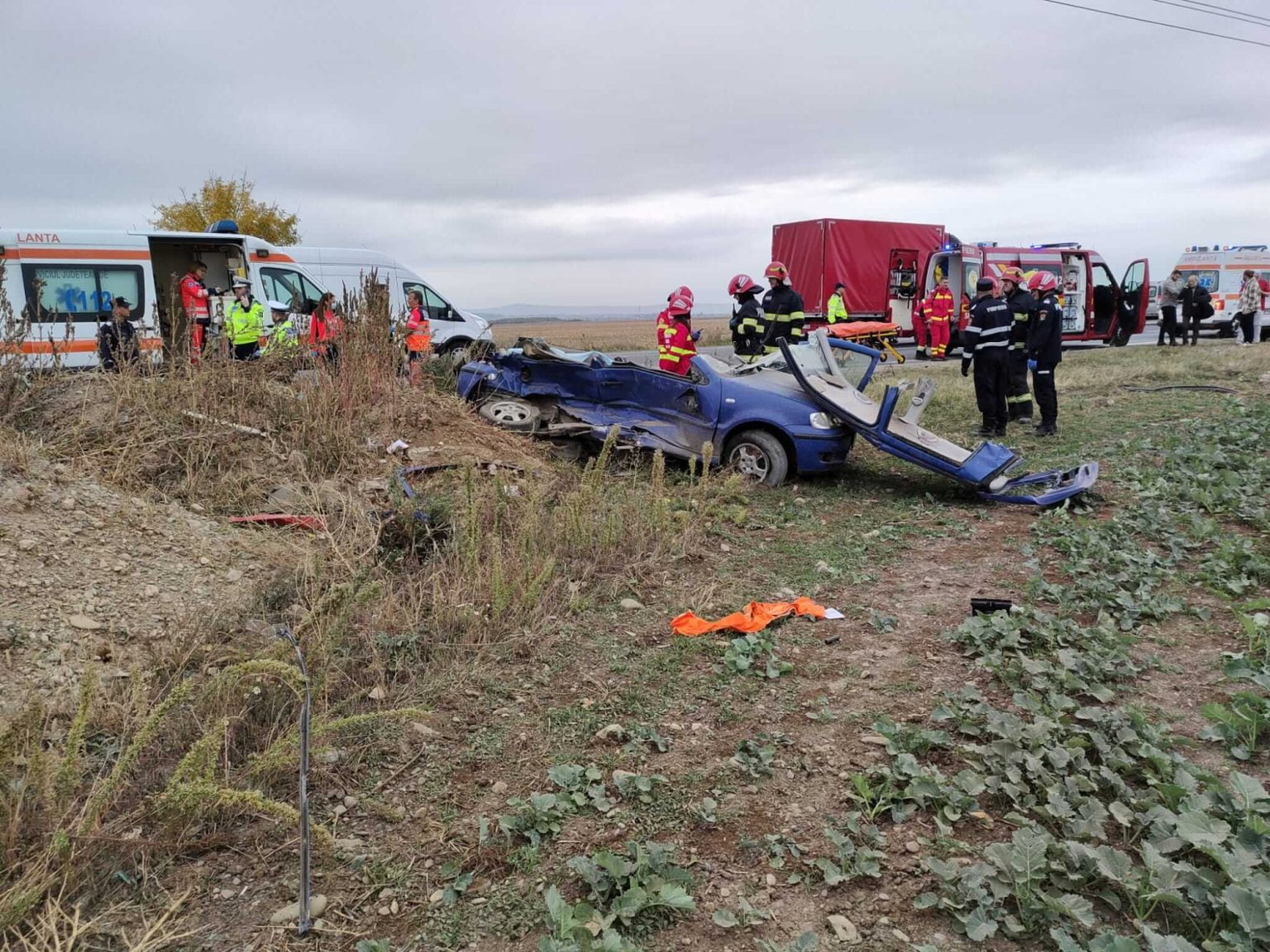 Accident teribil, în PRAHOVA. Două persoane au murit, în urma impactului între două maşini Două persoane au murit într-un accident petrecut în Prahova Foto: Telegrama