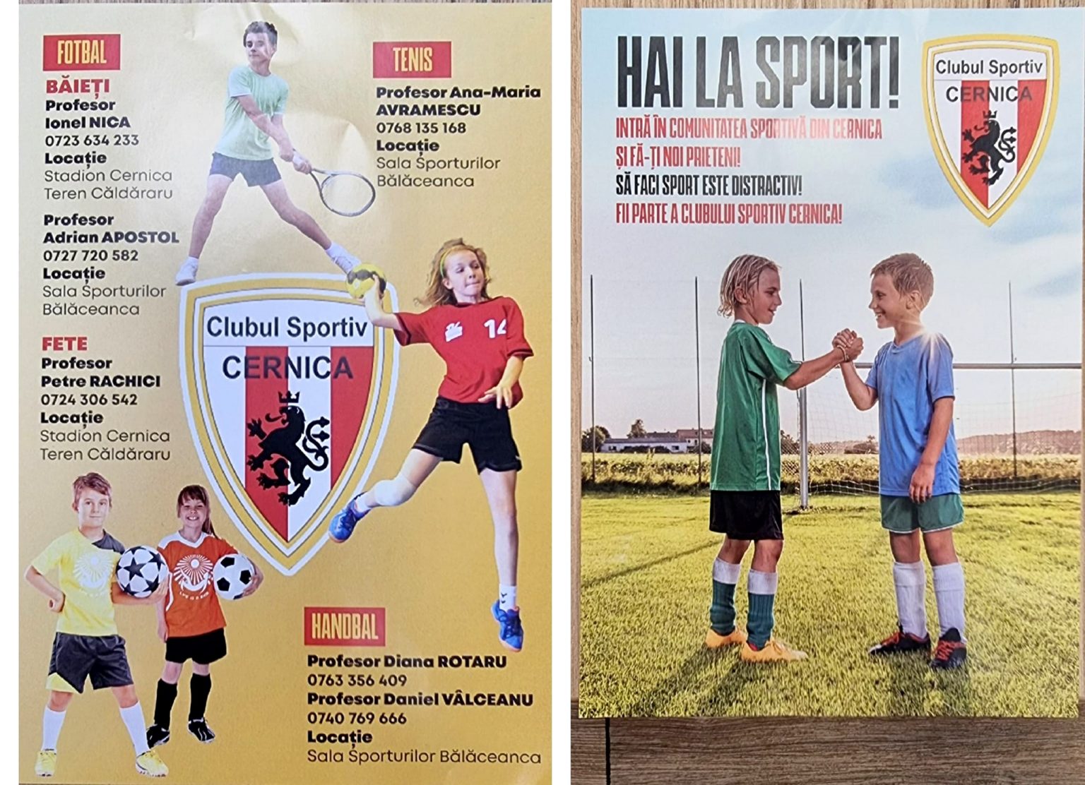 Primăria Cernica îi încurajează pe copii să facă sport