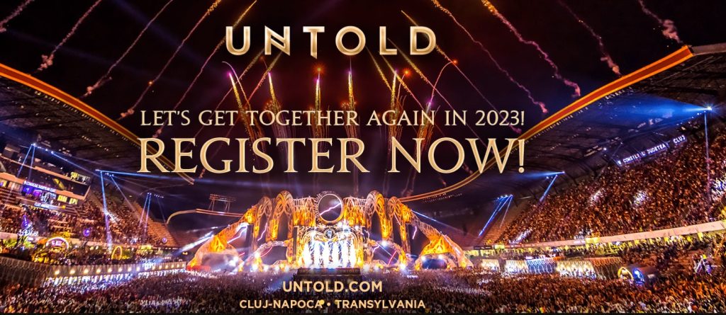 Bilete pentru Untold 2023, de azi, de la ora 14.00