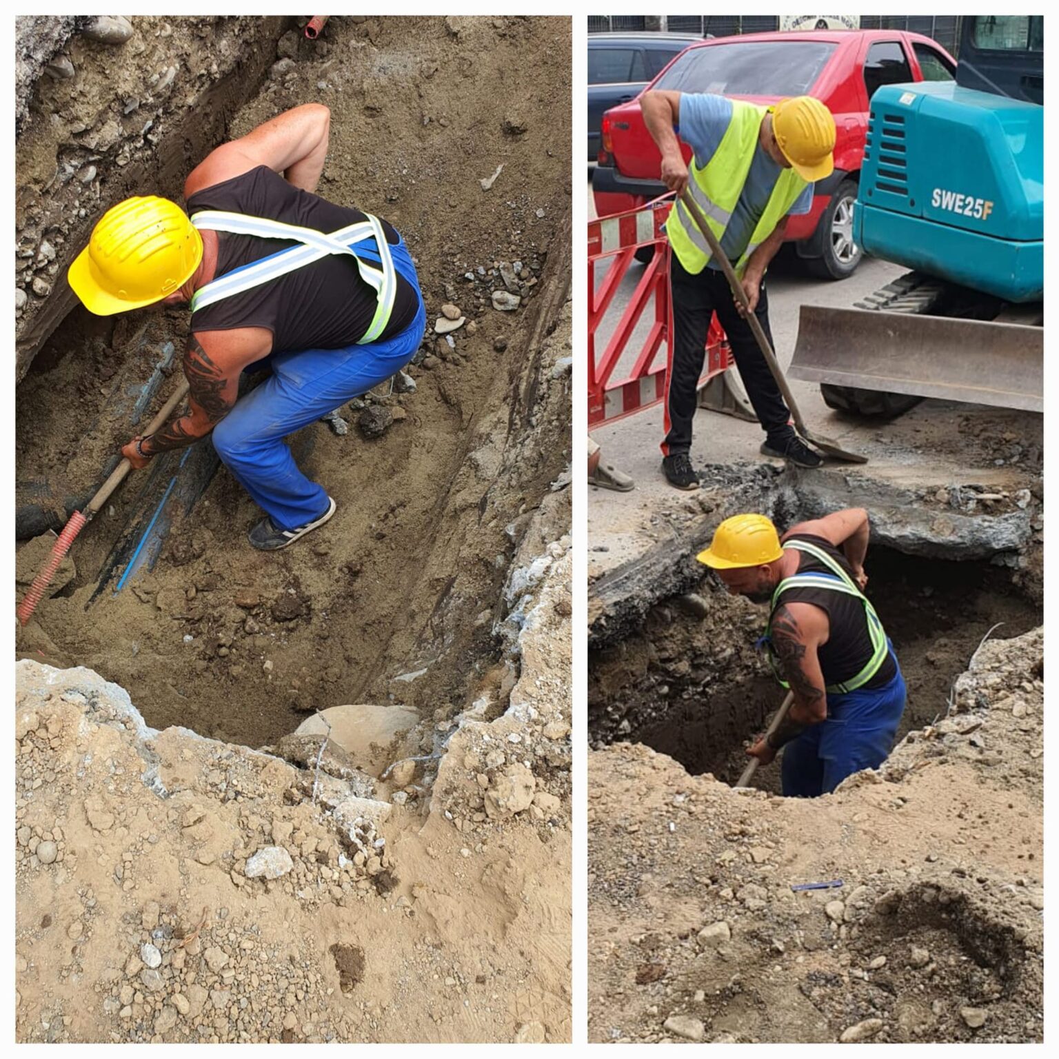 Reţea de canalizare funcţională pe alte trei străzi din Jilava