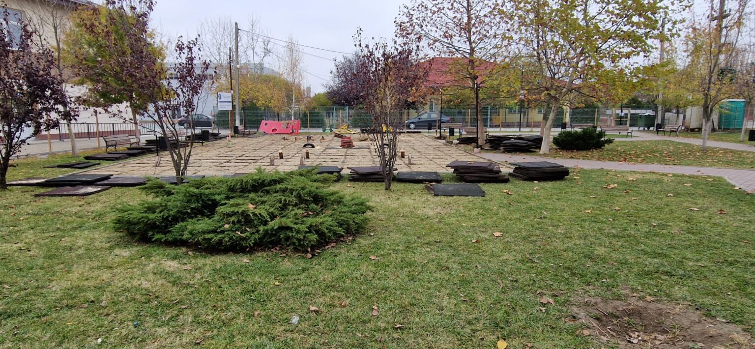 Încep lucrările în mai multe parcuri din Ciorogârla