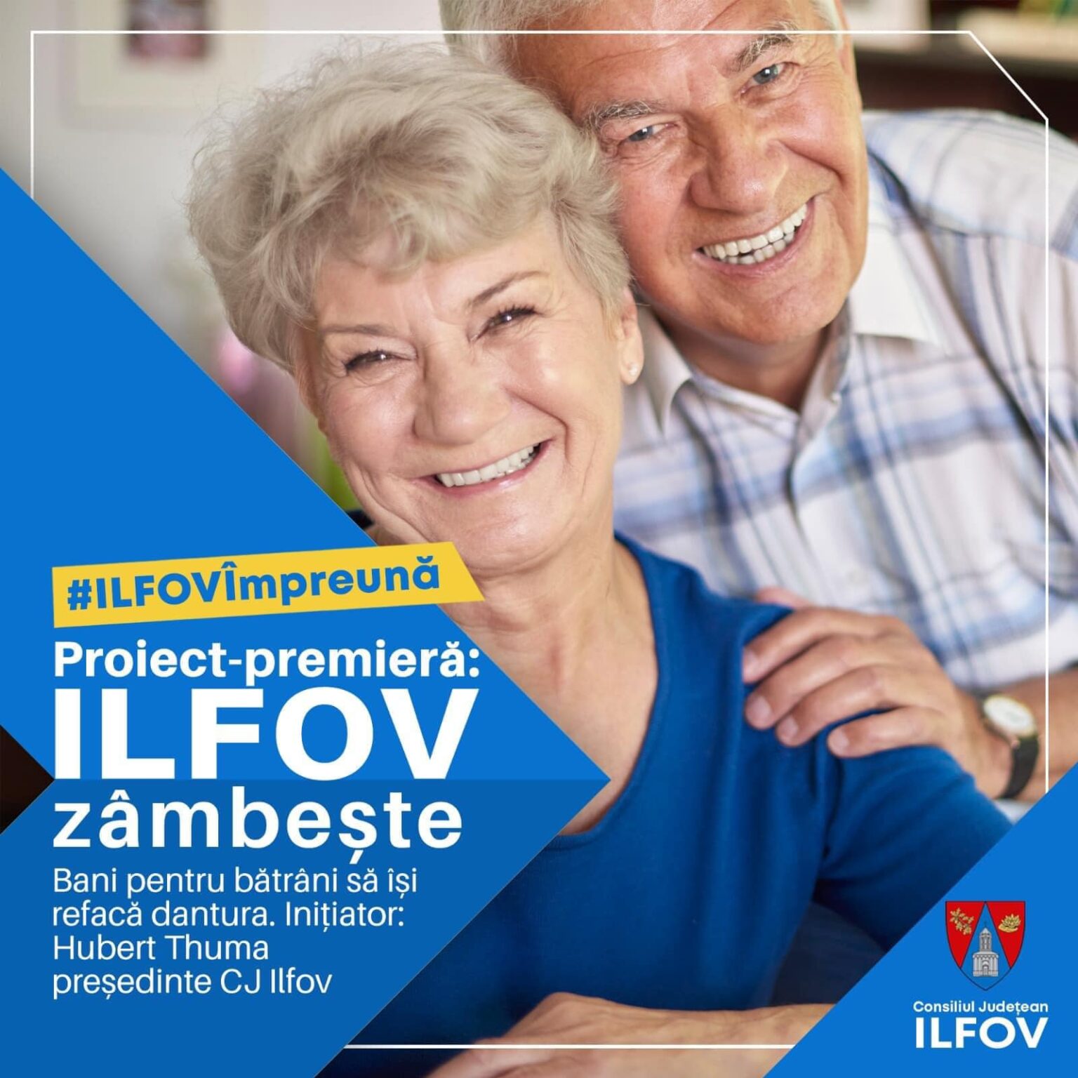 CJ Ilfov ajută vârstnicii să îşi repare dantura, să îşi pună proteze sau implanturi