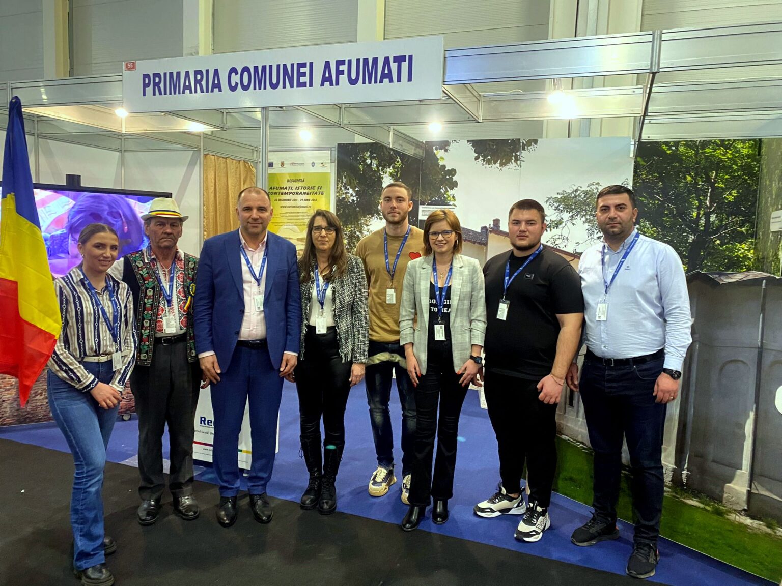 Comuna Afumaţi a fost prezentă, pentru a şasea oară, la Târgul de Turism al României