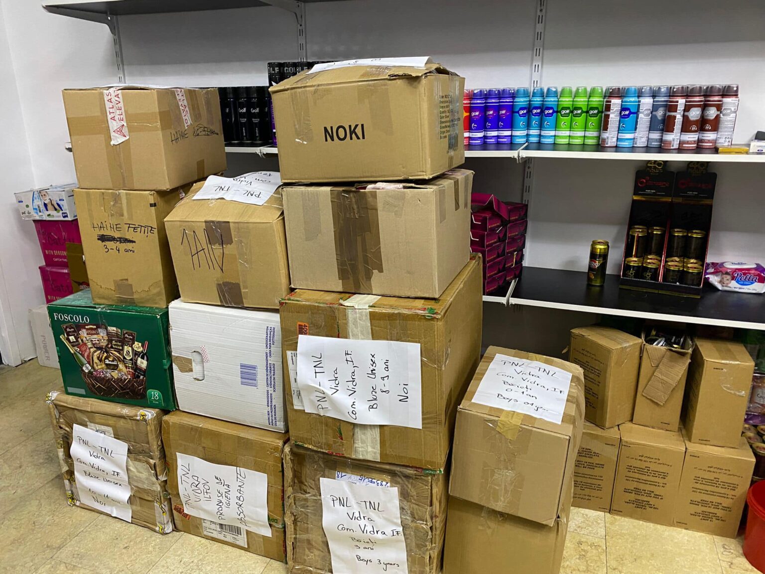 TNL şi Primăria Vidra, ajutoare pentru sinistraţii din Turcia