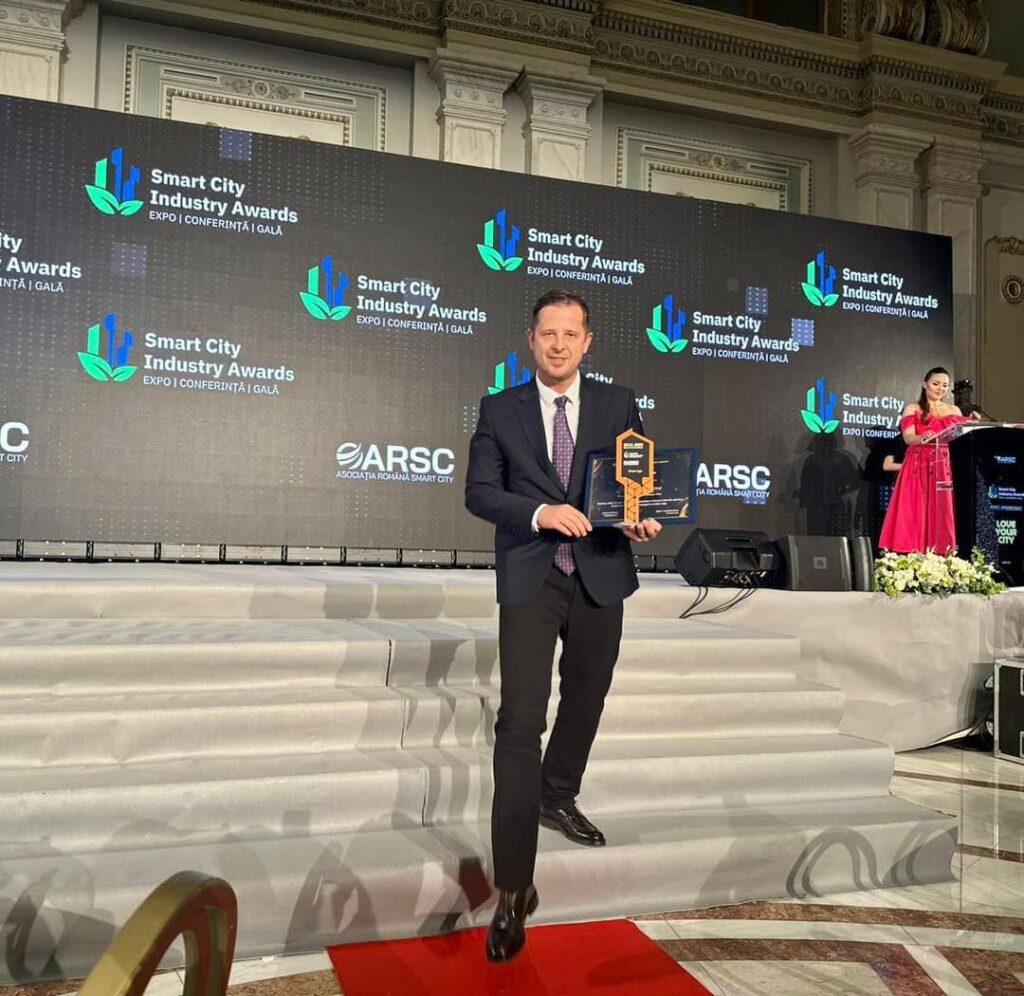 Preşedintele CJ Ilfov, premiat la Smart City Industry Awards Foto: CJ Ilfov