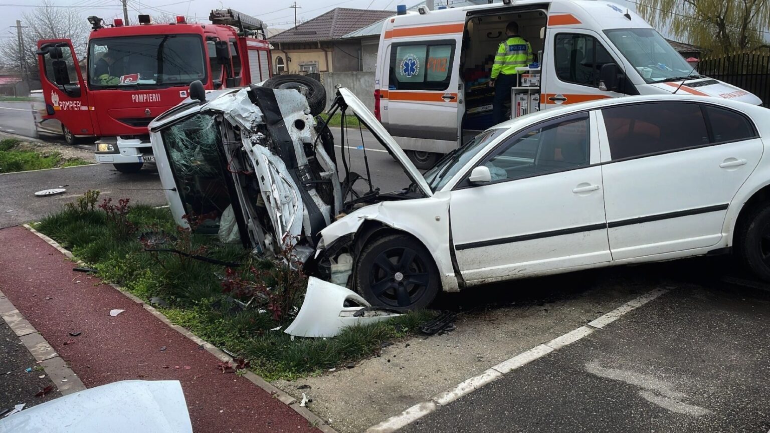 Grav accident rutier, în judeţul Giurgiu