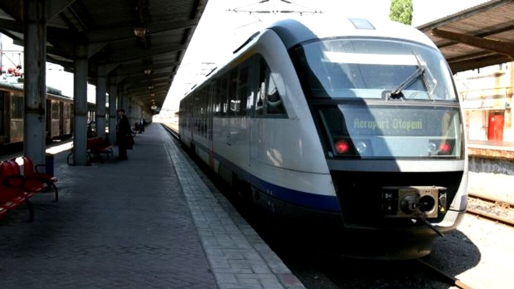 Circulaţia trenurile între Gara de Nord şi Aeroportul Otopeni, suspendată temporar Foto: Puterea