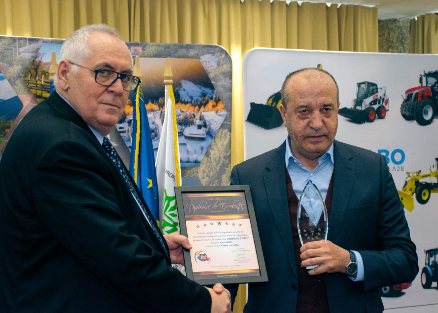 Primarul din Chiajna, premiat la Gala „Cunoaşterea atribuţiilor, recunoaşterea meritelor”