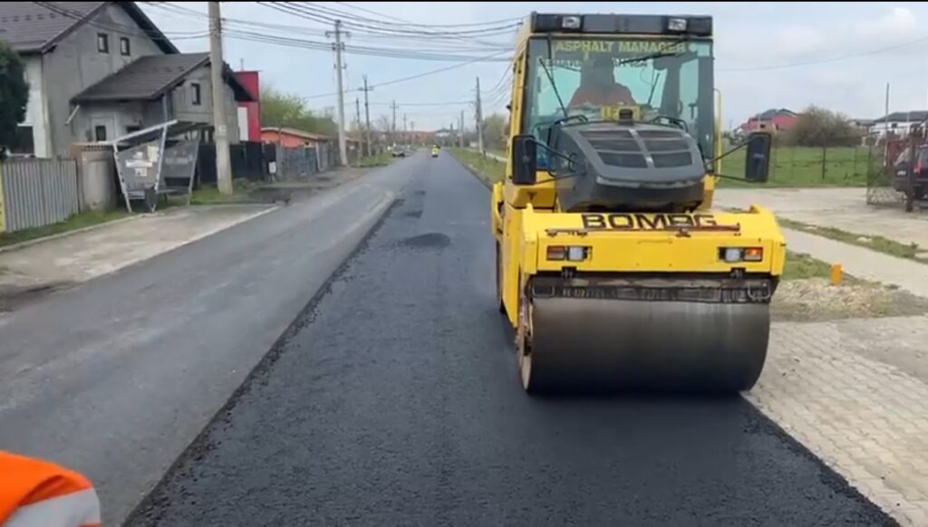 Se lucrează pe Drumul Judeţean 601 A, Ilfov-Giurgiu