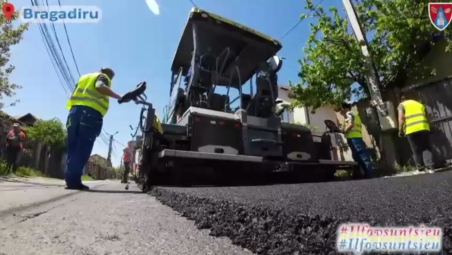 CJ Ilfov, lucrări şi pe strada Dantelei din Bragadiru