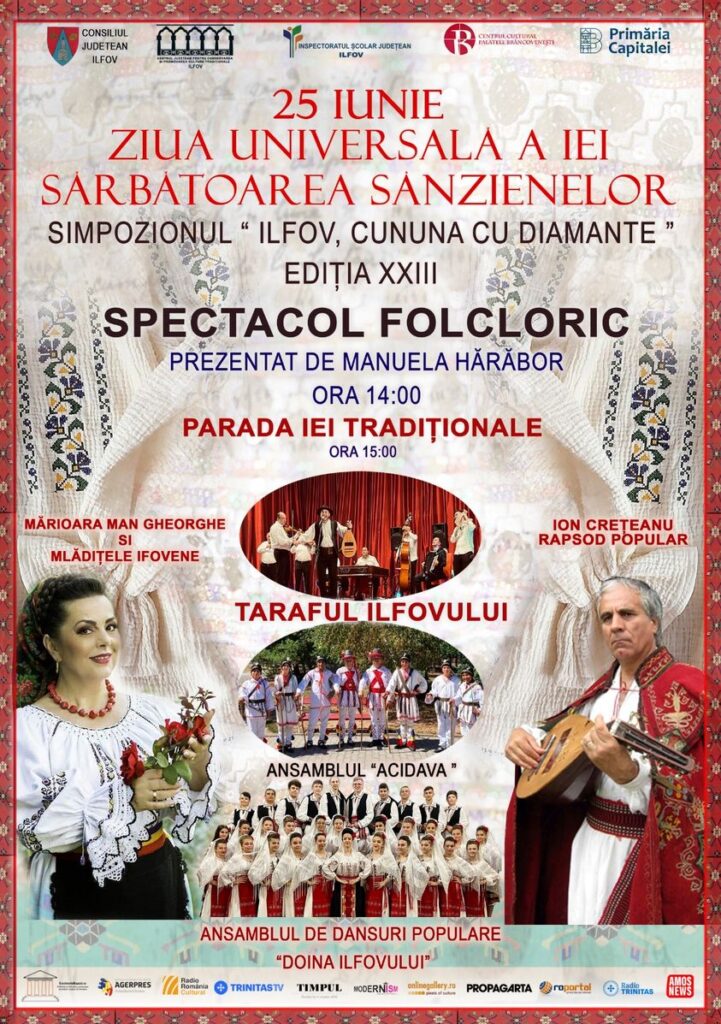 Evenimente dedicate Zilei Iei şi Sânzienelor, la Palatul Mogoşoaia