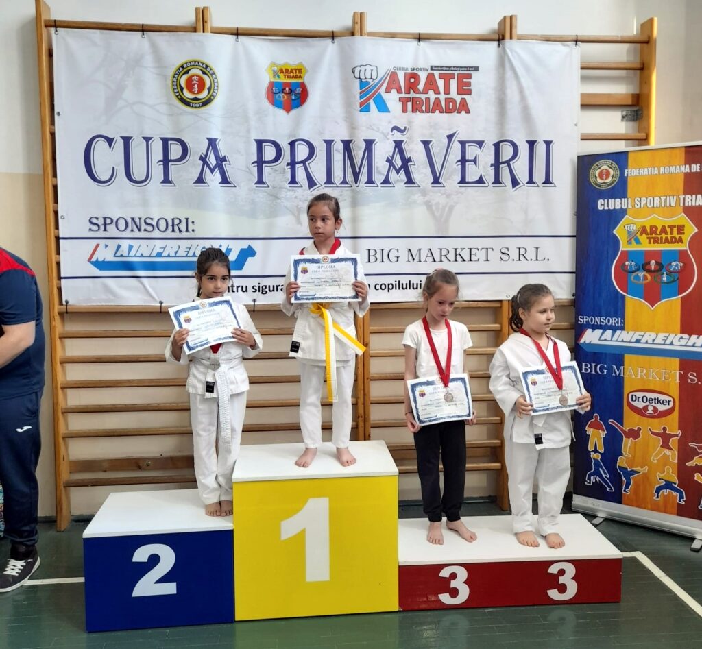 Sportivii legitimaţi la secţia de karate din cadrul Clubului Sportiv Afumaţi au impresionat din nou, de această dată la „Cupa Primăverii”