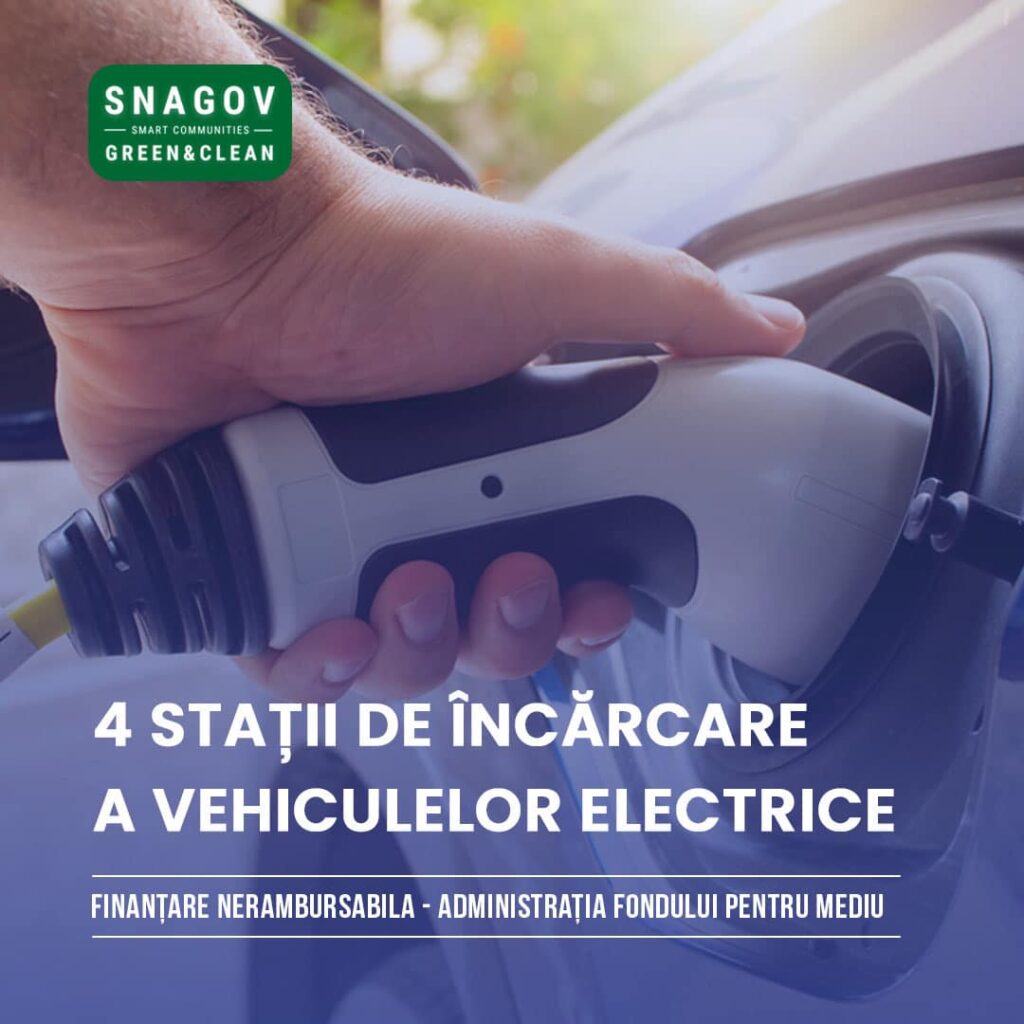 Staţii de încărcare pentru maşinile electrice, în Snagov