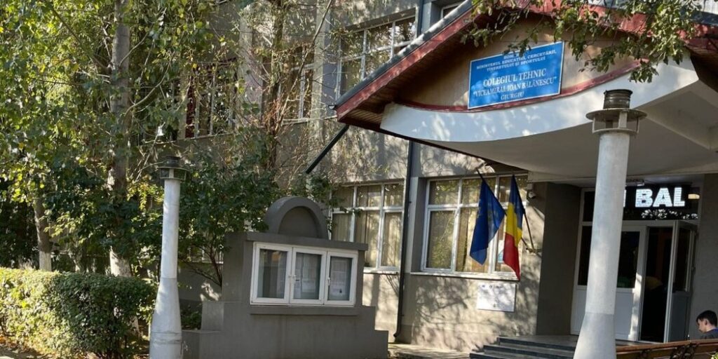 Incidentul s-a petrecut, pe 17 octombrie, la Liceul „Viceamiral Ioan Bălănescu” din municipiul Giurgiu