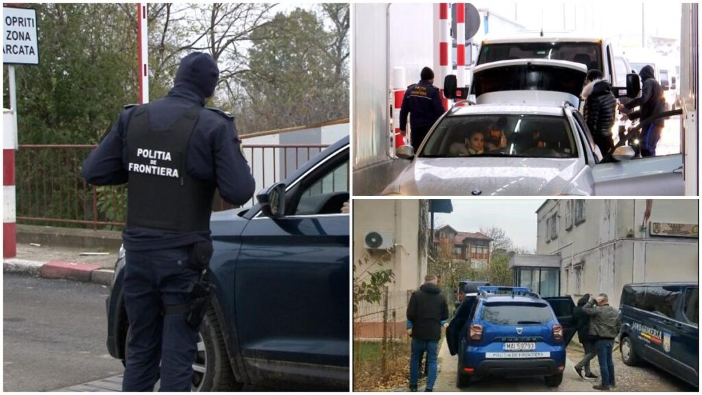 23 de poliţişti de frontieră din Calafat, acuzaţi că ar fi luat mită de la şoferii care tranzitau vama, au fost arestaţi preventiv Foto: Observator