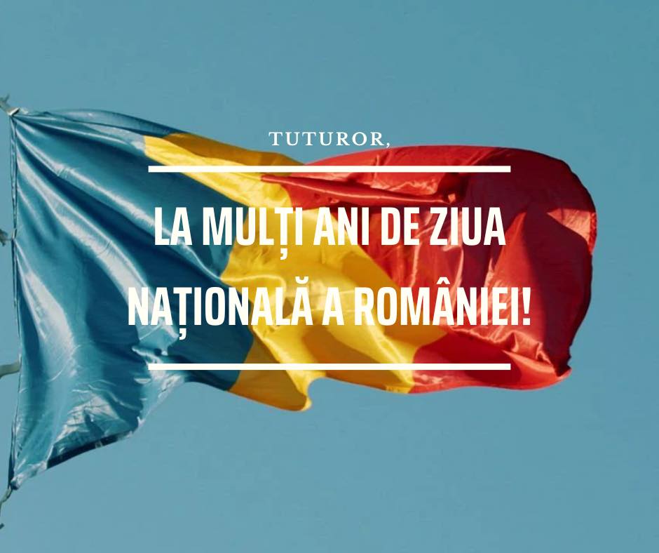 Primarul comunei Găneasa, Niculae Raul Gabriel, a transmis, cu prilejul Zilei Naţionale a României, mesajul său către toţi românii
